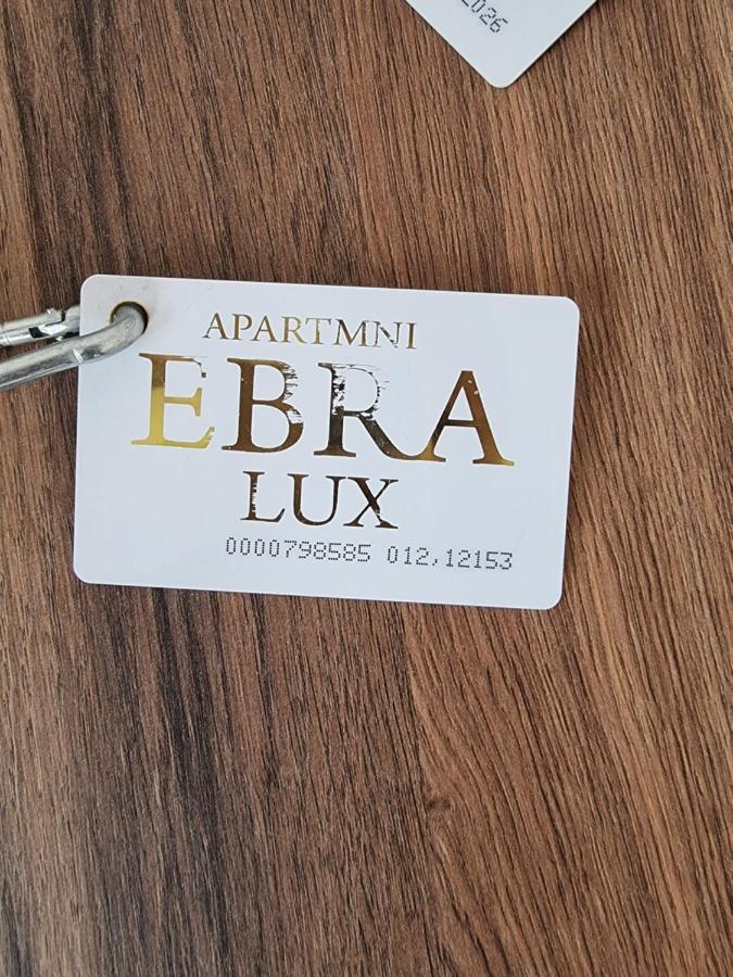 Ebra Lux Apartmani Dobra Voda Bagian luar foto