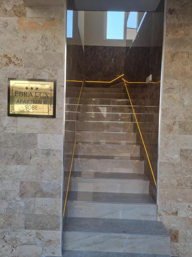 Ebra Lux Apartmani Dobra Voda Bagian luar foto