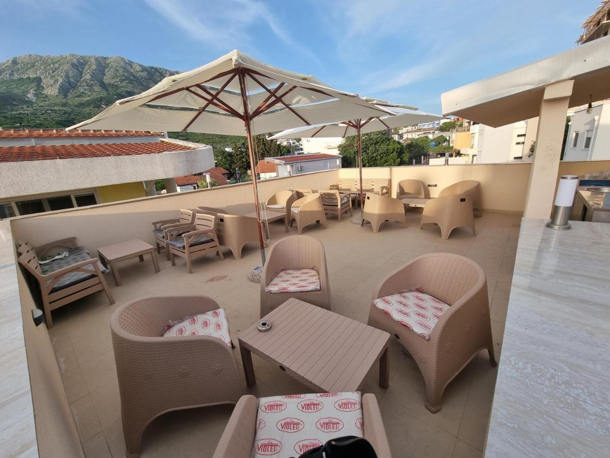 Ebra Lux Apartmani Dobra Voda Bagian luar foto